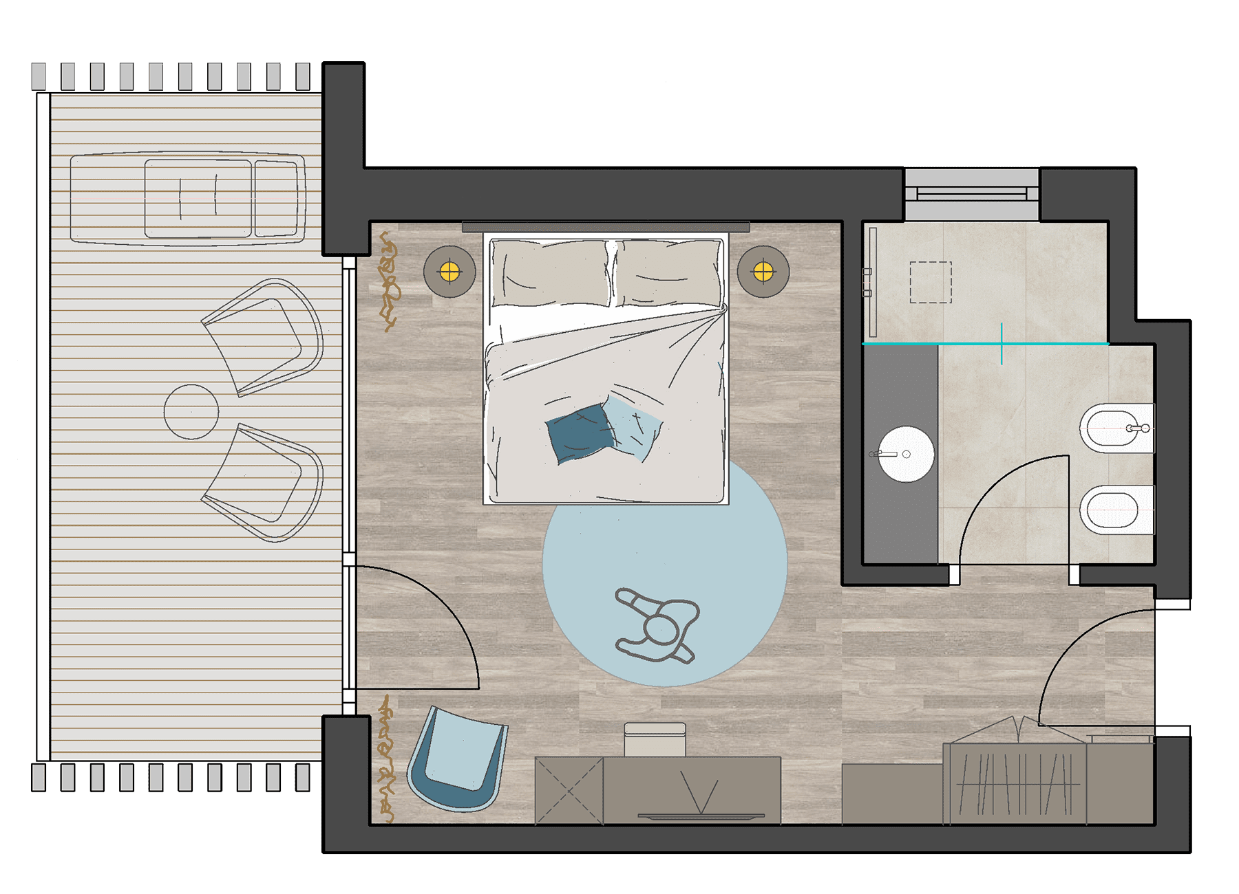 Appius - design suites | Caldarum Suite Typ B